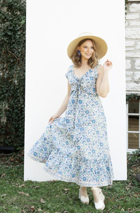 The Lullaby Dress | Floral Midi